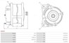 ALTERNATOR AS-PL A4043 - Compatibil cu ALFA ROMEO, FIAT, LANCIA