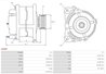 ALTERNATOR AS-PL A4056 - Compatibil cu ALFA ROMEO, FIAT, LANCIA