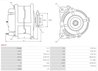 Alternator AS-PL A4117