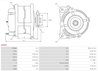 Alternator AS-PL A5003