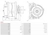 Alternator AS-PL A5053