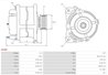 Alternator AS-PL A5082