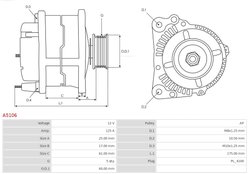 Alternator AS-PL A5106