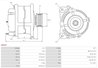 Alternator AS-PL A6015
