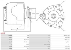 Alternator AS-PL A6040