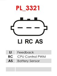 ALTERNATOR AS-PL A6080 - Compatibil cu LAND ROVER