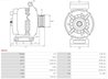 Alternator AS-PL A6151