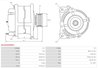 ALTERNATOR AS-PL A6194(DENSO) - Compatibil cu TOYOTA
