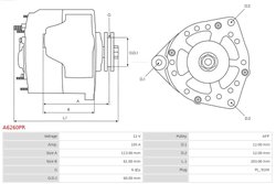 Alternator AS-PL A6260PR