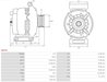 Alternator AS-PL A6274