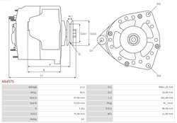 Alternator AS-PL A6457S