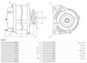 Alternator AS-PL A9004