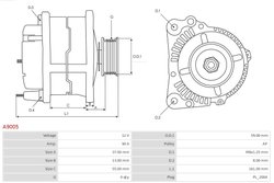 Alternator AS-PL A9005