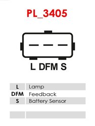 ALTERNATOR AS-PL A9021 - Compatibil cu FORD, FORD AUSTRALIA