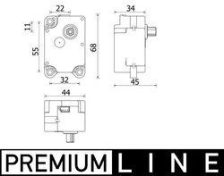 ELEMENT DE REGLARE CLAPETA CARBURATOR MAHLE AA 71 000P - Compatibil cu LAND ROVER, VOLVO