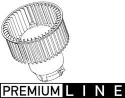 VENTILATOR HABITACLU MAHLE AB 118 000P - Compatibil cu MERCEDES-BENZ