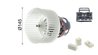 VENTILATOR HABITACLU MAHLE AB 150 000P - Compatibil cu ALPINA, BMW