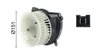 VENTILATOR HABITACLU MAHLE AB 222 000S - Compatibil cu MERCEDES-BENZ