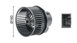Ventilator habitaclu MAHLE AB 244 000P