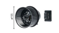 Ventilator habitaclu MAHLE AB 245 000P