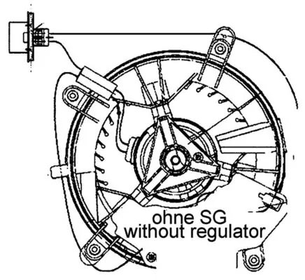 Ventilator habitaclu MAHLE AB 65 000P