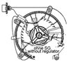 Ventilator habitaclu MAHLE AB 65 000P