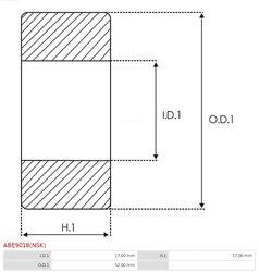 Lagar AS-PL ABE9018(NSK)
