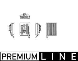 REGLAJ VENTILATOR HABITACLU MAHLE ABR 32 000P - Compatibil cu MERCEDES-BENZ