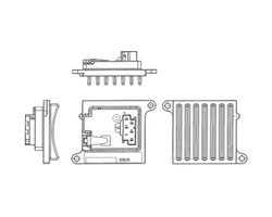 Rezistor ventilator habitaclu MAHLE ABR 36 000P