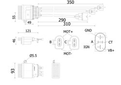 REGLAJ VENTILATOR HABITACLU MAHLE ABR 78 000S - Compatibil cu AUDI
