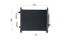 Radiator climatizare MAHLE AC 1027 000S