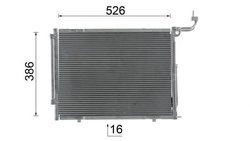 Radiator climatizare MAHLE AC 1068 000S