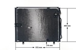RADIATOR CLIMATIZARE MAHLE AC 148 000S - Compatibil cu BMW