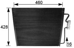 RADIATOR CLIMATIZARE MAHLE AC 154 001S - Compatibil cu BMW