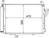 Radiator climatizare MAHLE AC 17 000S