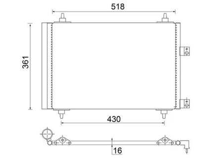 Radiator climatizare MAHLE AC 314 000S