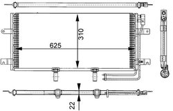 Radiator climatizare MAHLE AC 332 000S