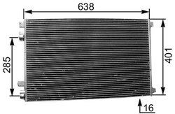 Radiator climatizare MAHLE AC 360 001S