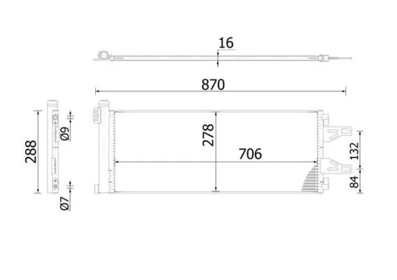 Radiator climatizare MAHLE AC 368 000S