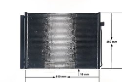 RADIATOR CLIMATIZARE MAHLE AC 405 000S - Compatibil cu BMW