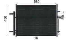 Radiator climatizare MAHLE AC 441 000S