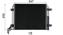 RADIATOR CLIMATIZARE MAHLE AC 454 000P - Compatibil cu VW