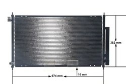 Radiator climatizare MAHLE AC 467 001S