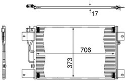 Radiator climatizare MAHLE AC 533 000S