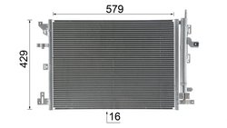 RADIATOR CLIMATIZARE MAHLE AC 635 000S - Compatibil cu VOLVO