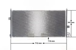 Radiator climatizare MAHLE AC 674 000S