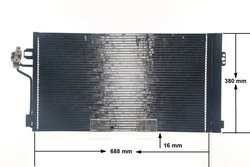 RADIATOR CLIMATIZARE MAHLE AC 762 000S - Compatibil cu MERCEDES-BENZ