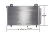 RADIATOR CLIMATIZARE MAHLE AC 814 000S - Compatibil cu TOYOTA