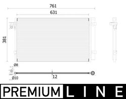 Radiator climatizare MAHLE AC 896 000P