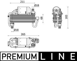 Radiator climatizare MAHLE AC 960 000P